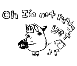 Piggie's Daily Life sticker #3501790