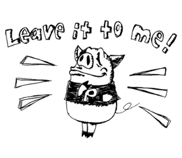 Piggie's Daily Life sticker #3501798