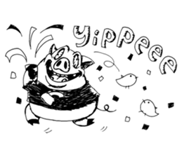 Piggie's Daily Life sticker #3501799