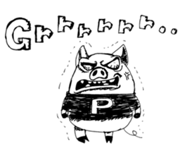 Piggie's Daily Life sticker #3501801