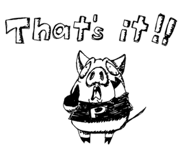 Piggie's Daily Life sticker #3501802