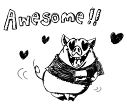 Piggie's Daily Life sticker #3501803