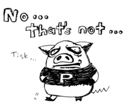 Piggie's Daily Life sticker #3501804