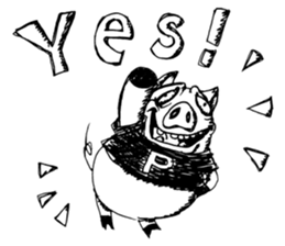 Piggie's Daily Life sticker #3501805