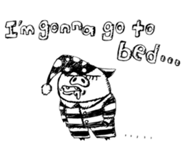 Piggie's Daily Life sticker #3501811