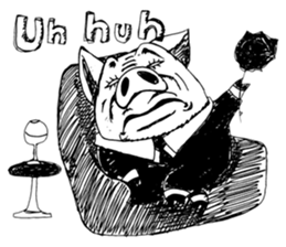 Piggie's Daily Life sticker #3501814