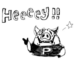 Piggie's Daily Life sticker #3501815