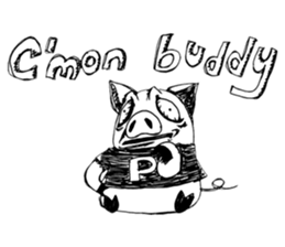 Piggie's Daily Life sticker #3501816