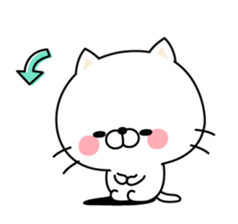 Respect language cat sticker #3502918