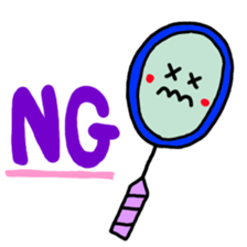 racket sticker #3502984