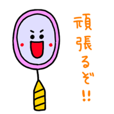 racket sticker #3502986