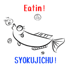 Water flea -English N' Japanese- sticker #3503066