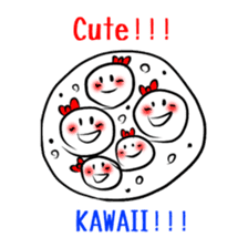 Water flea -English N' Japanese- sticker #3503079