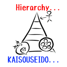 Water flea -English N' Japanese- sticker #3503097