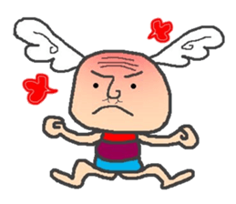 Ear shuttlecock father sticker #3503941