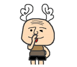 Ear shuttlecock father sticker #3503944