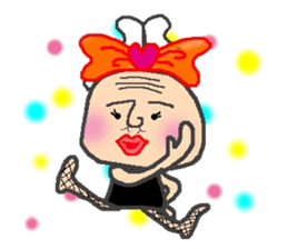 Ear shuttlecock father sticker #3503945