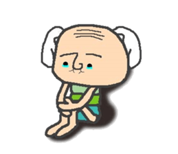 Ear shuttlecock father sticker #3503946