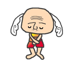 Ear shuttlecock father sticker #3503970