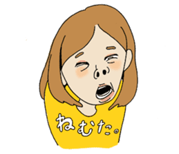 annoying Machiko-san sticker #3504035
