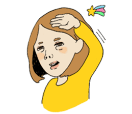 annoying Machiko-san sticker #3504038