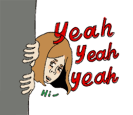 annoying Machiko-san sticker #3504049
