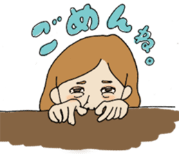 annoying Machiko-san sticker #3504051