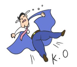 Dressed wearing salaryman Sato sticker #3504230