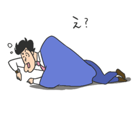 Dressed wearing salaryman Sato sticker #3504231