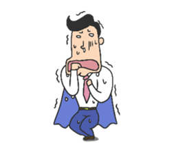 Dressed wearing salaryman Sato sticker #3504250