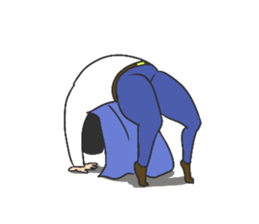 Dressed wearing salaryman Sato sticker #3504252