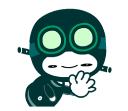 Kiteman sticker #3504278