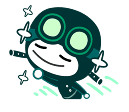 Kiteman sticker #3504289