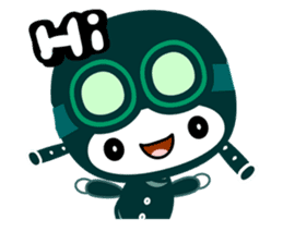 Kiteman sticker #3504295