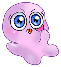 MoongMing, The cute pink ameba sticker #3504379