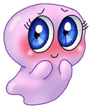 MoongMing, The cute pink ameba sticker #3504383
