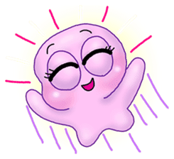 MoongMing, The cute pink ameba sticker #3504385