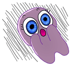 MoongMing, The cute pink ameba sticker #3504390