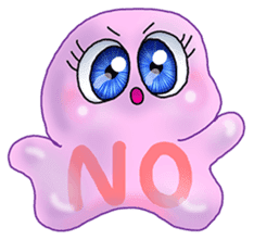 MoongMing, The cute pink ameba sticker #3504392