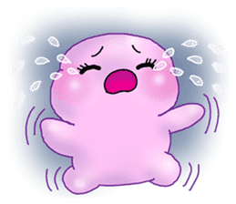 MoongMing, The cute pink ameba sticker #3504404
