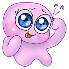 MoongMing, The cute pink ameba sticker #3504413