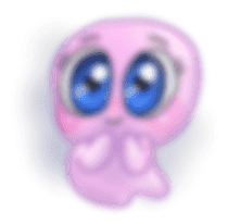 MoongMing, The cute pink ameba sticker #3504414