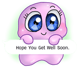 MoongMing, The cute pink ameba sticker #3504416