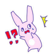 cute  rabbit and bear sticker #3505271