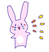 cute  rabbit and bear sticker #3505280