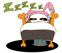 Rabbit Skull of SAOKO sticker #3505502