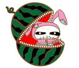 Rabbit Skull of SAOKO sticker #3505506