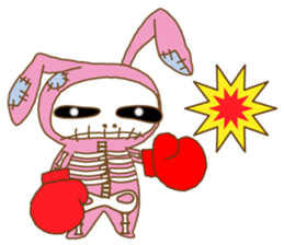 Rabbit Skull of SAOKO sticker #3505508