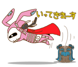 Rabbit Skull of SAOKO sticker #3505511
