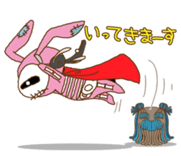 Rabbit Skull of SAOKO sticker #3505511